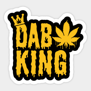 Dab King Sticker